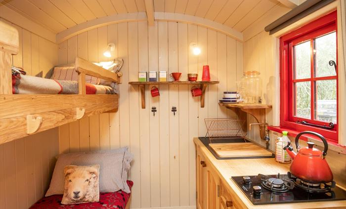 Shepherd's Hut at Graig Wen, Snowdonia